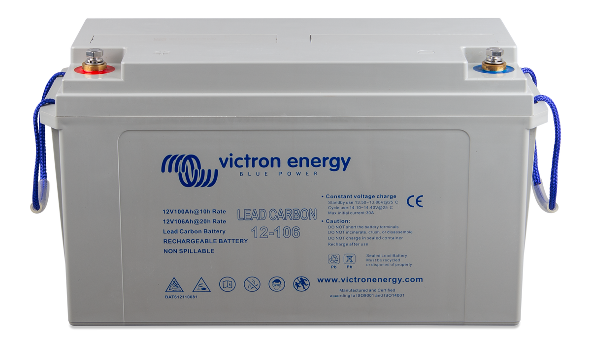 Batería Victron Plomo Carbono 12V/106Ah (M8)