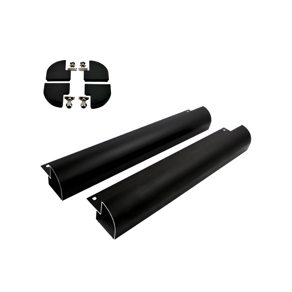 SOLARA aluminum mounting spoilers AS527 black