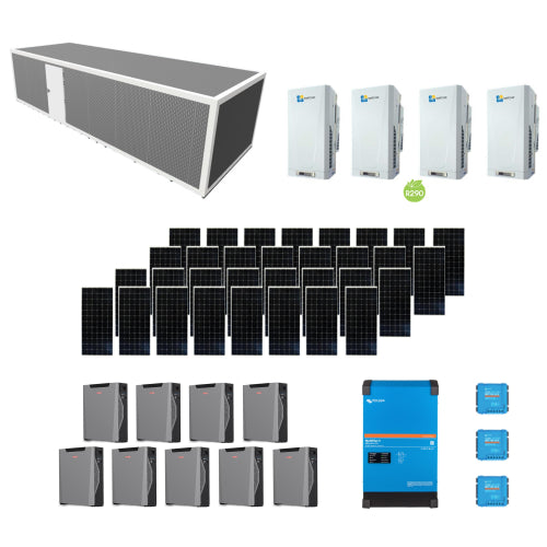 Solar Cold Room SelfChill AC | 60m³ | 2°C | 750 kg/day | 35°C