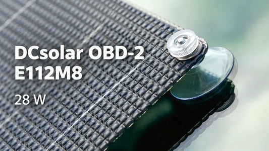 DCsolar OBD-2 E112M8 solar battery charger