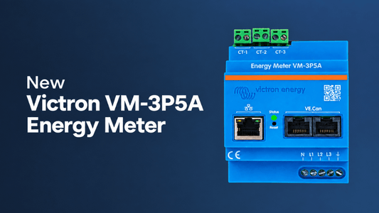 New Victron Energy Meter VM-3P5A Now Available