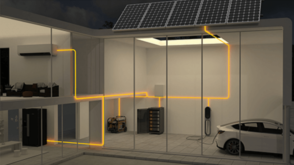 SIMPO 5000 versatile lithium battery for off-grid and on-grid use