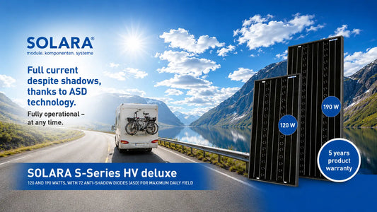 New SOLARA S-Series HV Deluxe: high voltage module with anti-shadow technology