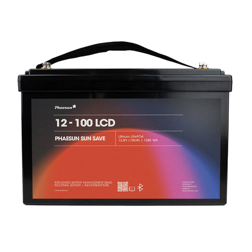 Battery Lithium Phaesun Sun Save 12-100 LCD