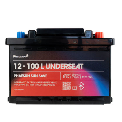 Battery Lithium Phaesun Sun Save 12-100 L Underseat