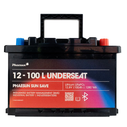 Batería Litio Phaesun Sun Save 12-100 L Underseat