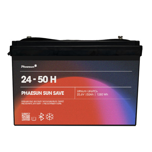 Battery Lithium Phaesun Sun Save 24-50 H