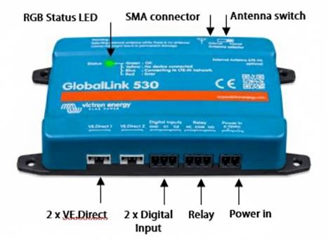 Sistema de monitorización Victron GlobalLink 530