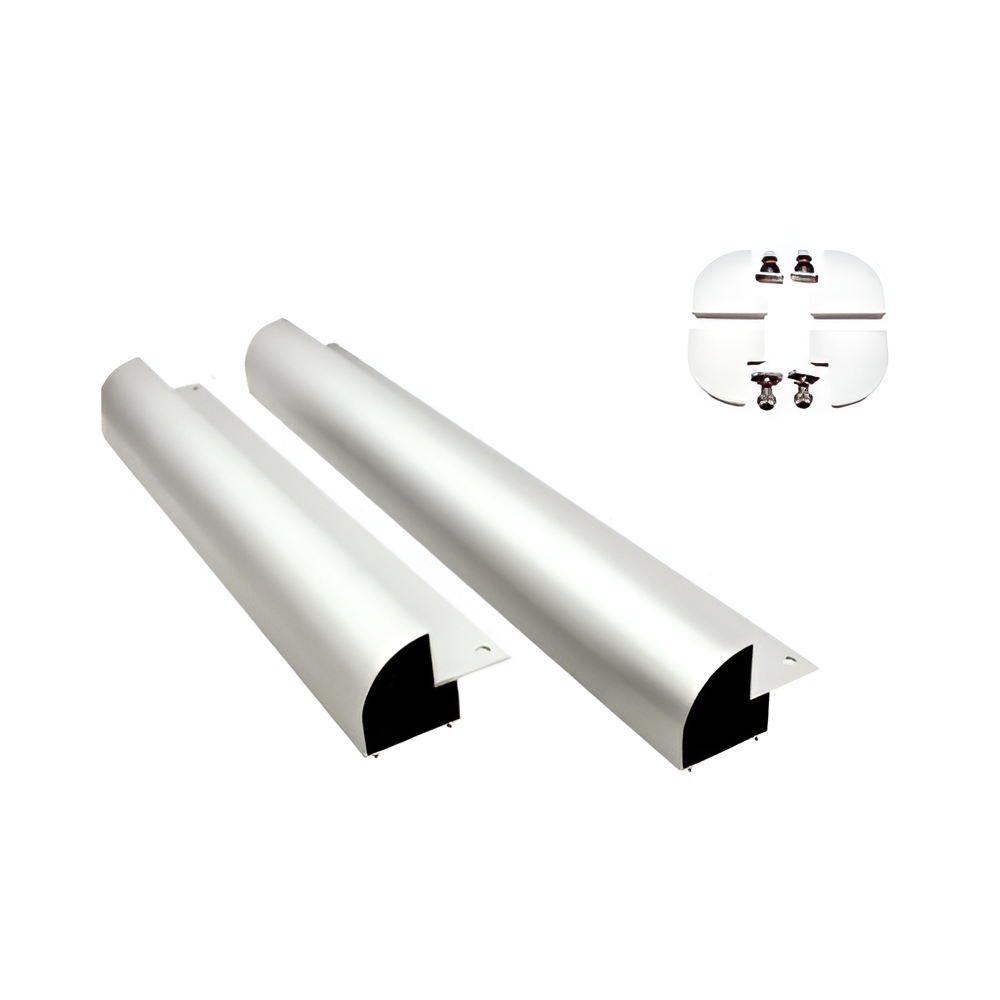 SOLARA aluminum mounting spoilers AS680 silver