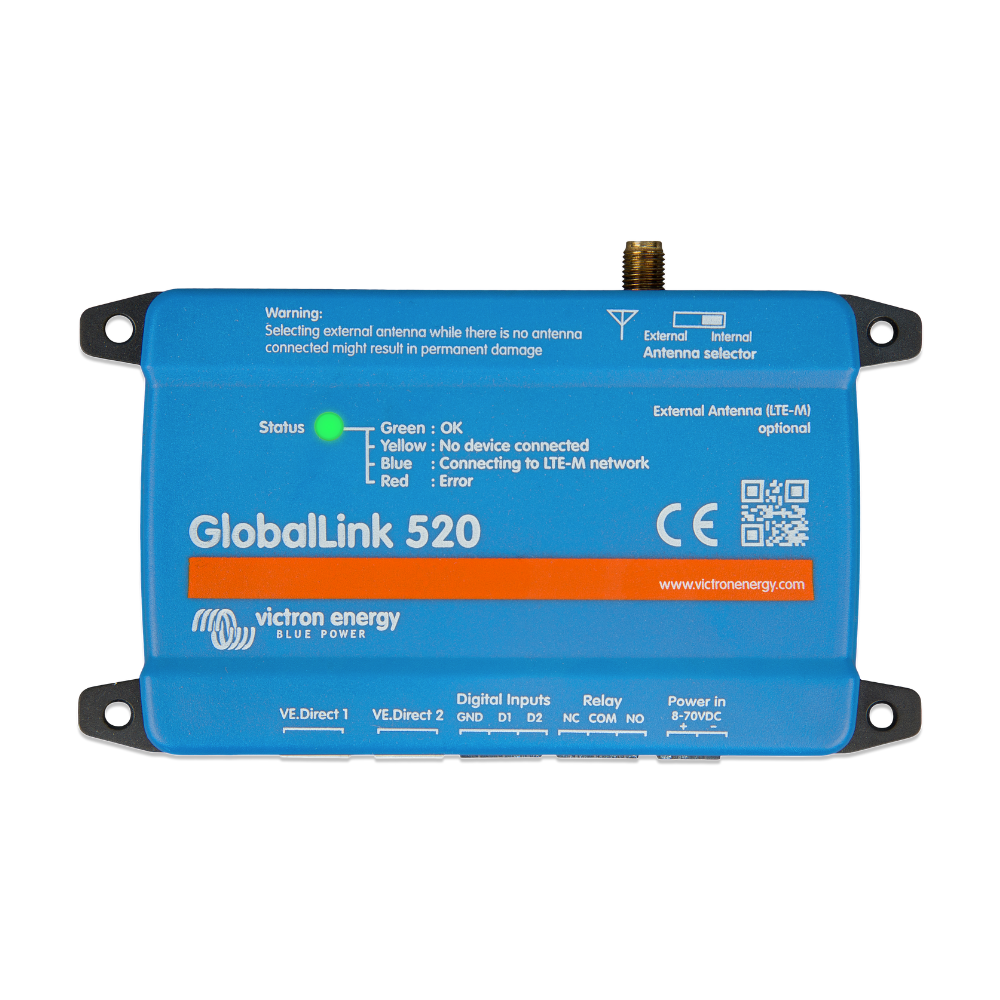 System monitoring Victron GlobalLink 520