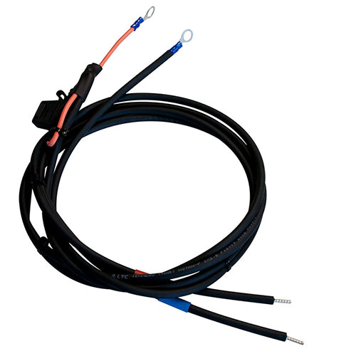 Battery Cable with 30A Fuse no Clamp, with ring terminal M8