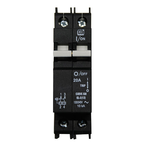 AC Circuit Breaker OBB-20D-240VAC-DIN