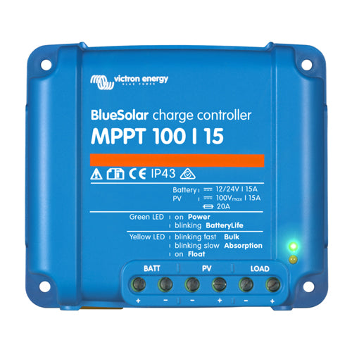 Solar Charge Controller MPPT Victron BlueSolar MPPT 100/15