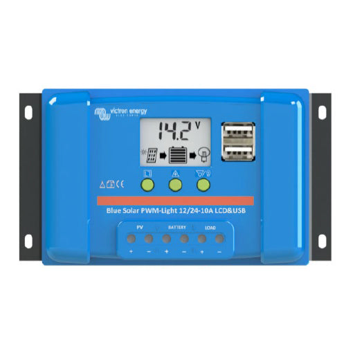 Solar Charge Controller Victron BlueSolar PWM-LCD&USB 12/24V-5A