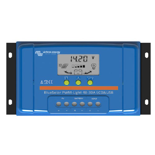 Solar Charge Controller Victron BlueSolar PWM-LCD&USB 48V-10A