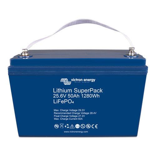 Battery Lithium Victron SuperPack 25,6V/50Ah (M8)