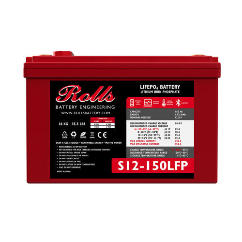 Battery Lithium Rolls S12-150LFP