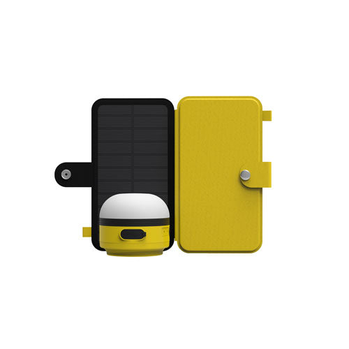 Kit portátil de iluminación solar Phaesun Mini On con lámpara magnética extraíble