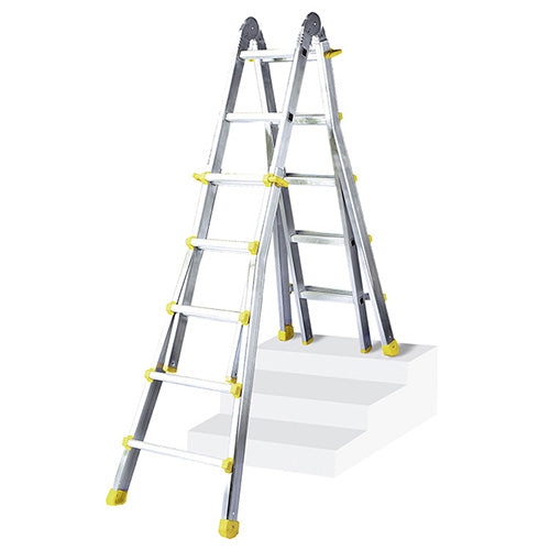 Multi-Purpose Ladder Aluminium 4 x 3 Rungs