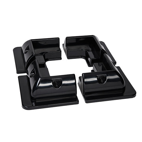 Corner Profile Smart Mount Solid Black